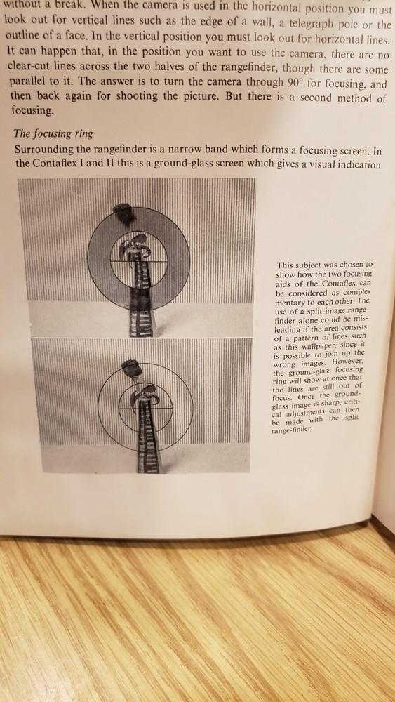 Contaflex Manual Complete Guide for Single Lens Reflex Camera, Edward S. Bomback