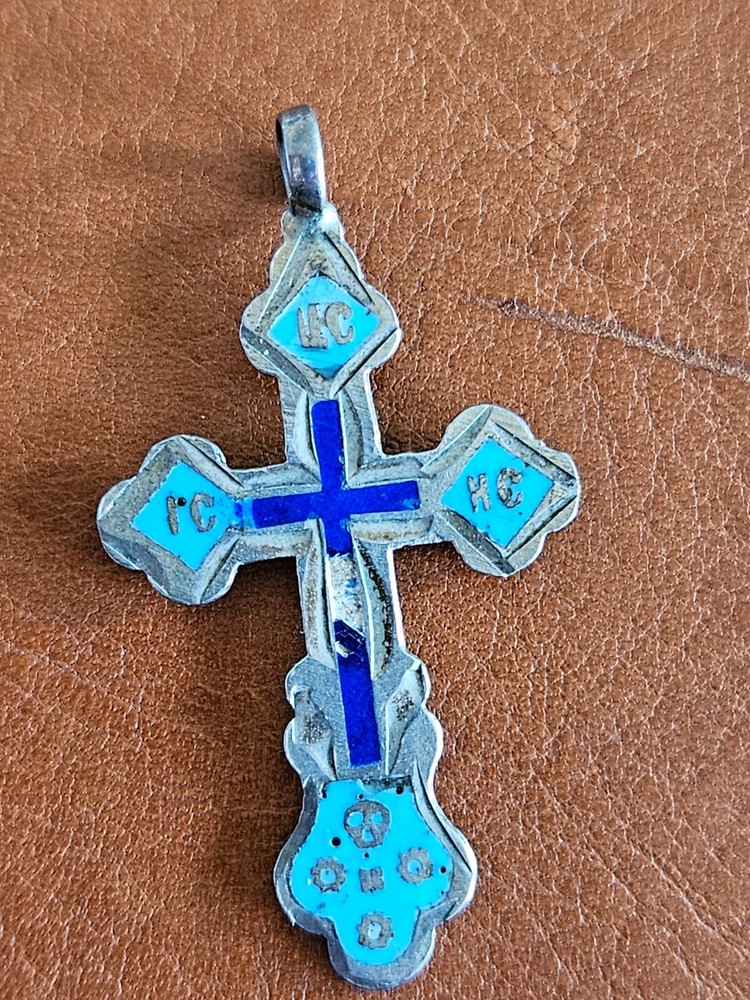 Russian 84 Silver Cross