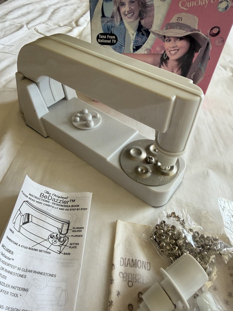 BeDazzler rhinestone stud setting kit Setter tool NOT COMPLETE