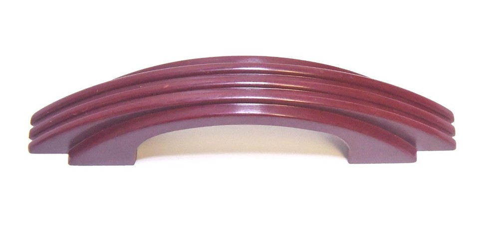 4 BAKELITE ART DECO DRAWER PULLS HANDLES