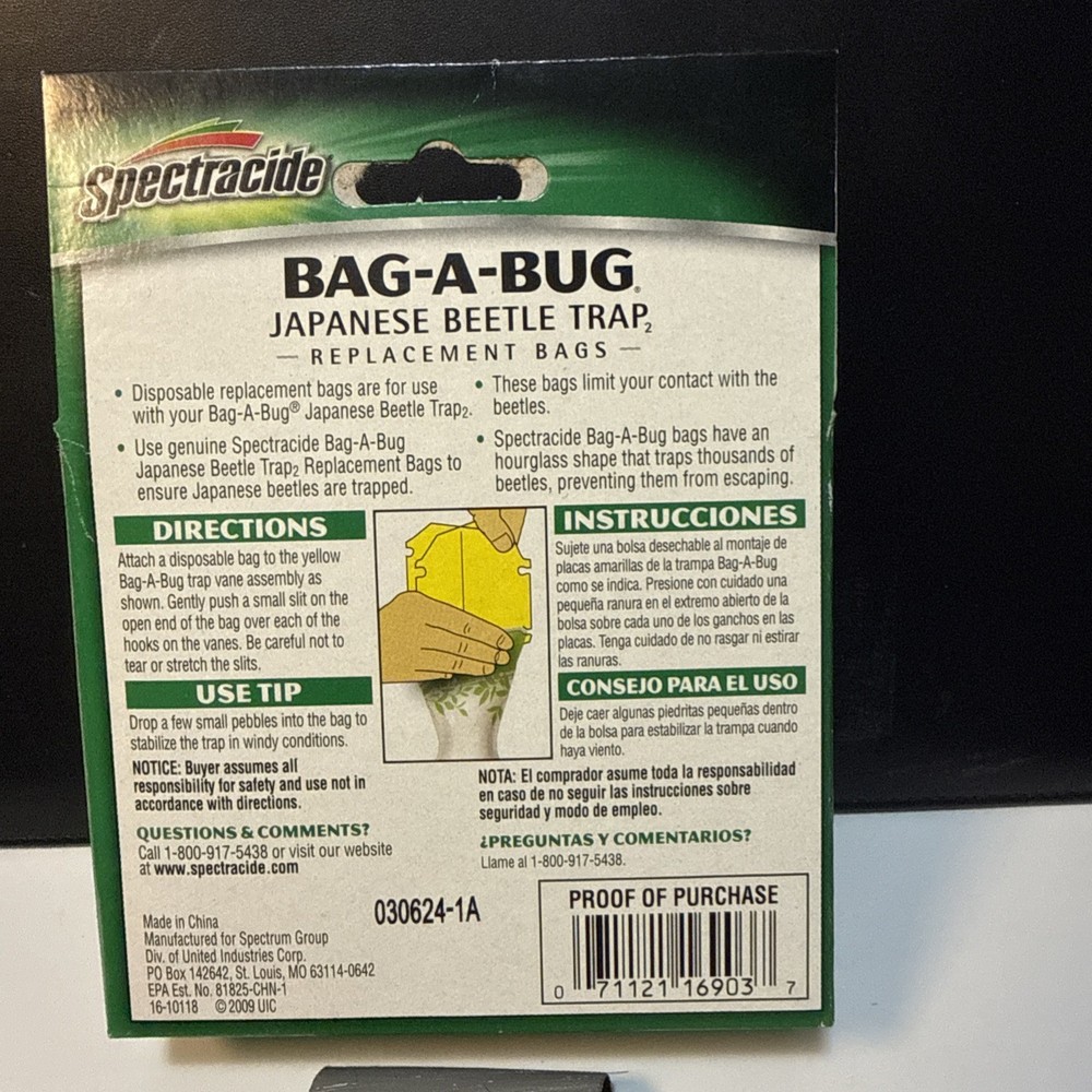 14 Pack Bag A Bug Replacement Bags 6 count Japanese Beetle Trap