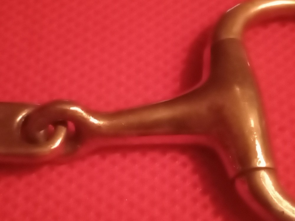 5 1/4"D-ring Double Joint Bit Horse Equine