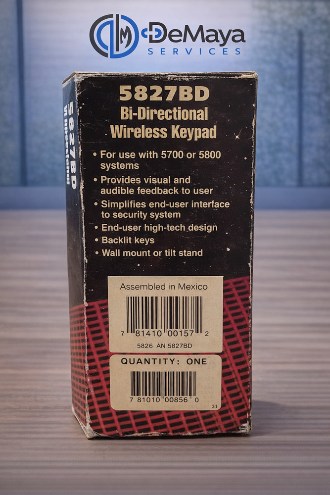 Honeywell 5827BD Bi-Directional Wireless Keypad