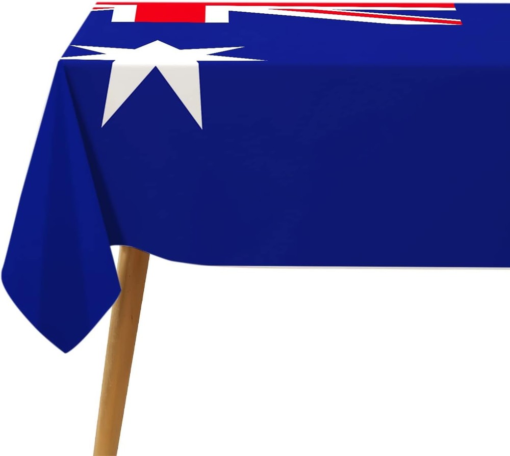 Hafangry Australian Flag 84" x 60" (Rectangular), Red, White, and Blue