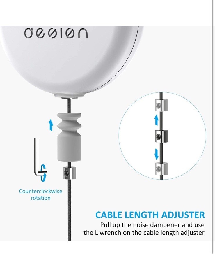 KIWI design VR Cable Management, 6 Packs VR Pulley System