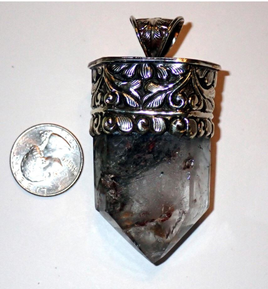 Chunky Crystal Point Pendant