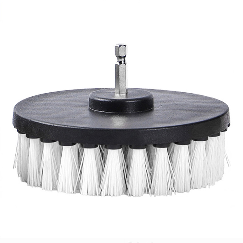 2 pcs 4 inch Solid Electric Drill Brush Power Scrub for All Purpose Clean