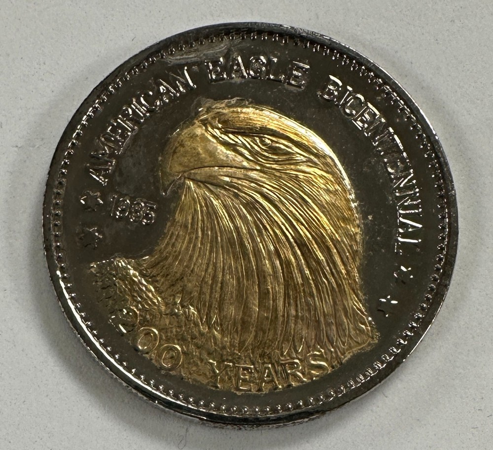 1985 Bald Double Eagle Bicentennial Commemorative Coin - 200 Years
