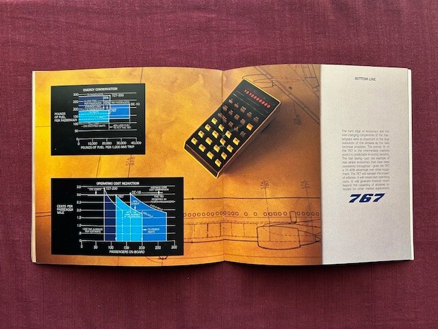 Boeing 767 1978 Brochure