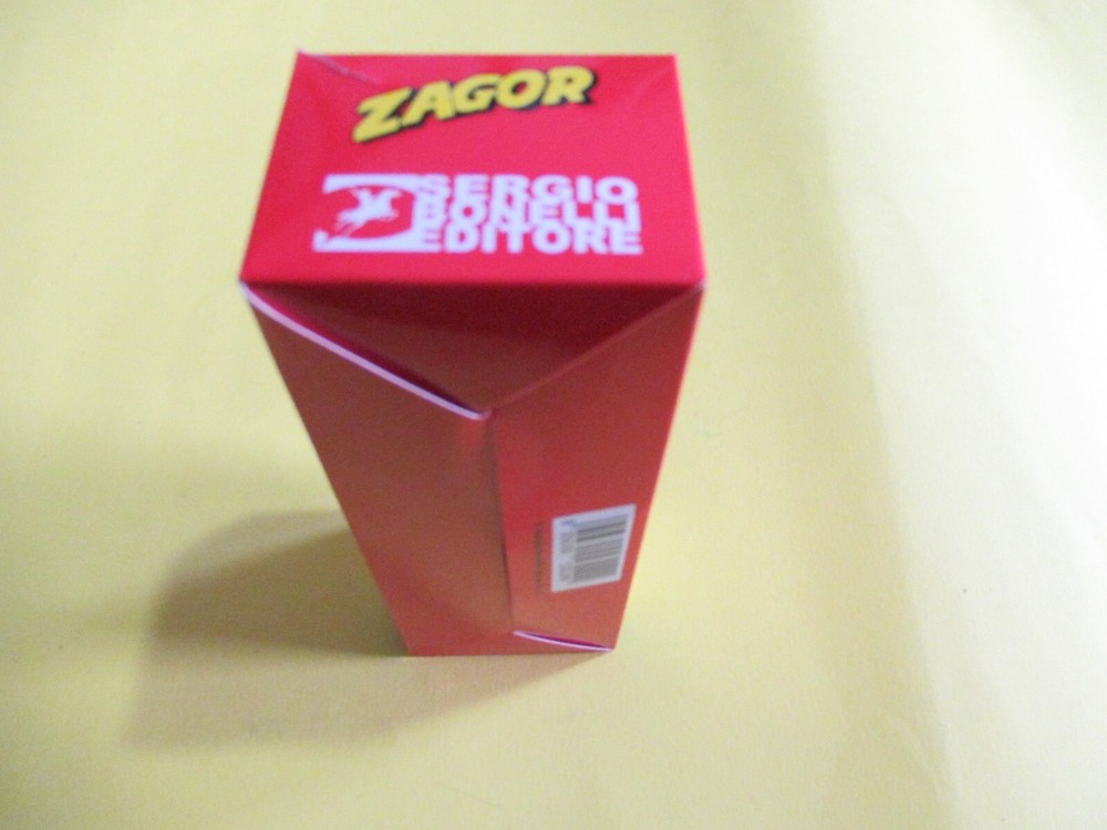 ZAGOR EMPTY CARDBOARD BOX BOX GADGET THE KEYCHAIN HEROES BONELLI rare!!