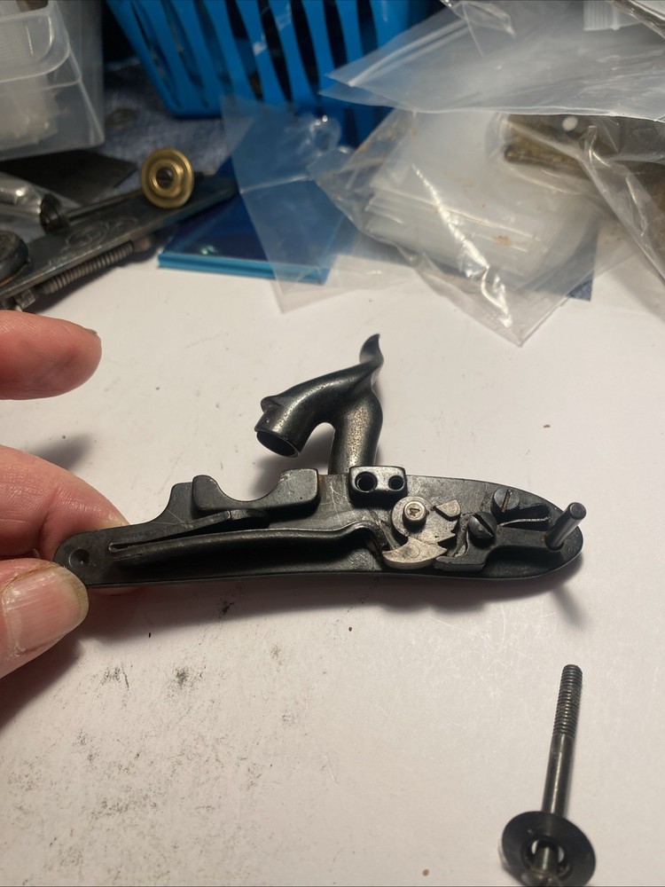 CVA Lock W Screw & Bushing For Bobcat, Frontier And Plainsman Muzzleloader.