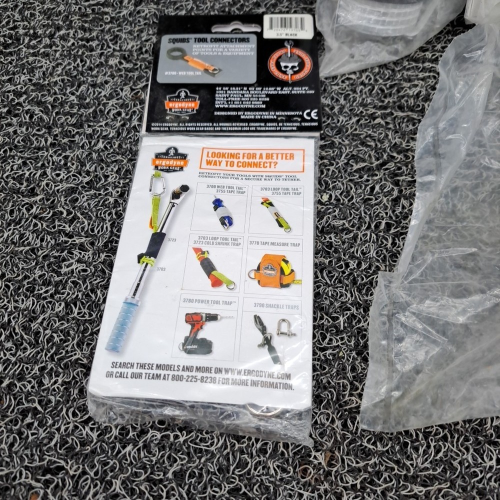 Squids Tool Connectors 3724, 3723, 3700