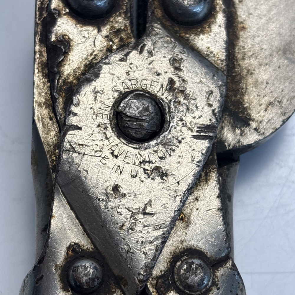 Sargent 8” Grip Snips Compound Action Bernard Style USA