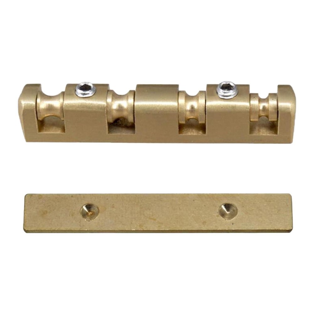 Brass Roller Guitar Nut Replacement 4 String Bass Accessories Spare Component