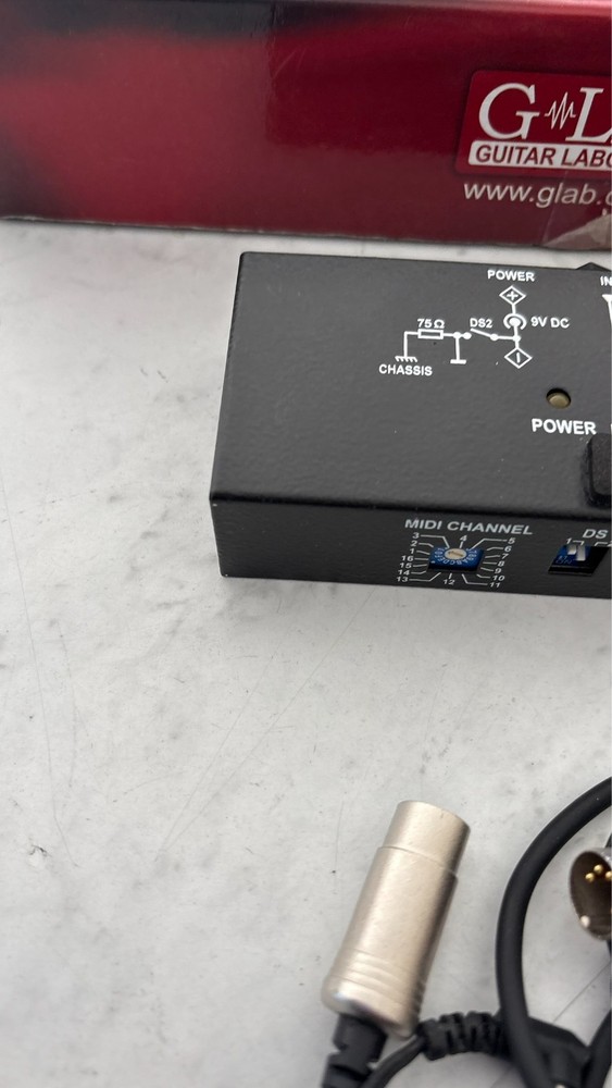 G lab Midi 2 Loop Multi Effects Pedal