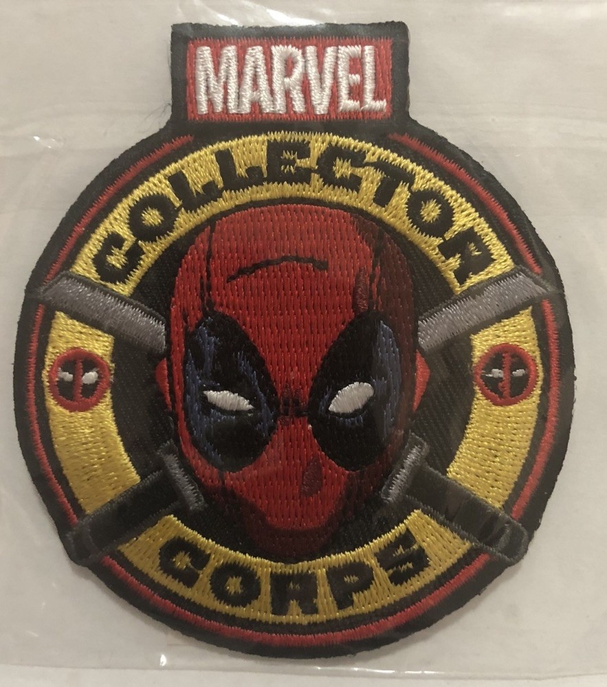 Marvel Collector Corps Embroidered Patch Deadpool Sealed Pack Nice!!