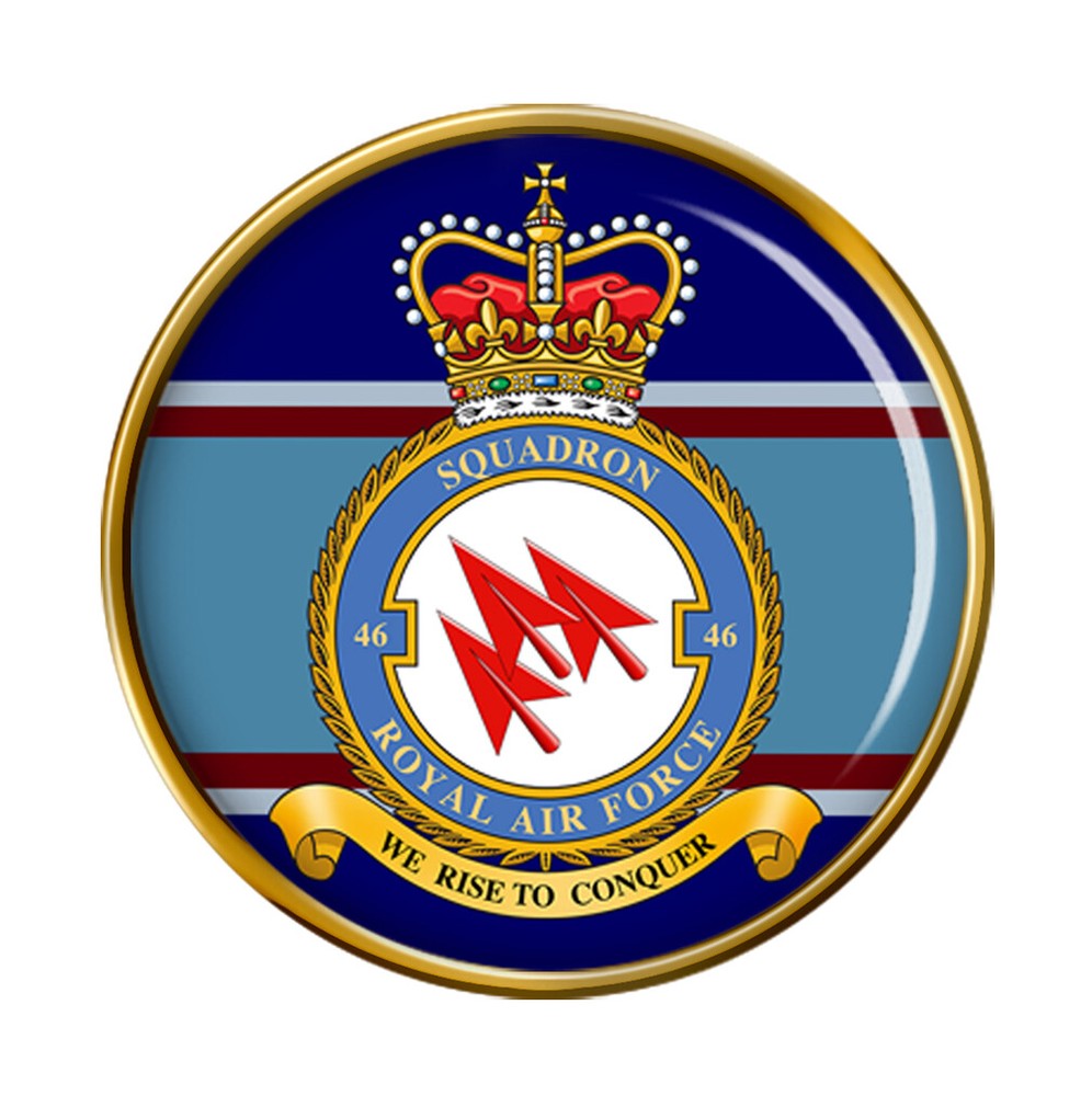 46 Squadron, RAF Pin Badge