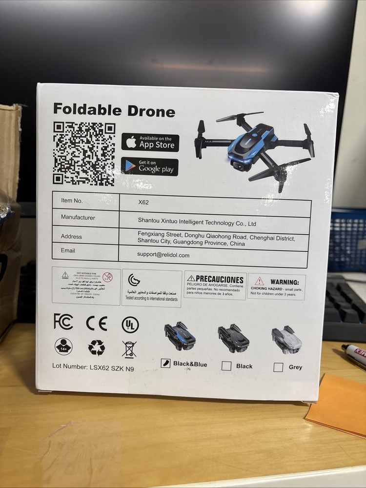 Relidol 90 Degree Adjustable Lens 1080P FPV Camera