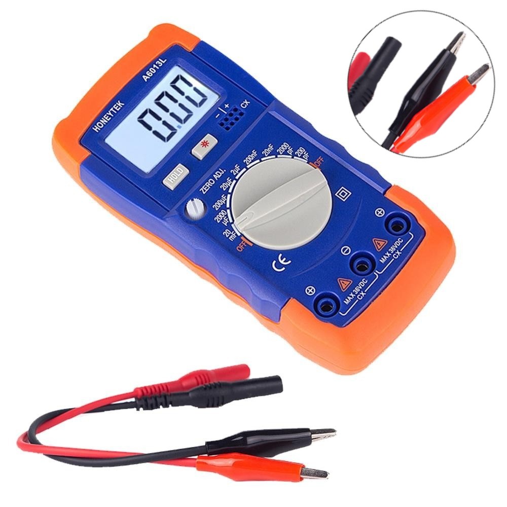 A6013L Capacitance Meter Capacitor Electronic Measuring Capacitance Tester
