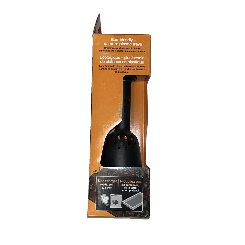FISKARS Soil Block Maker Eco-Friendly Seedling Starter Garden