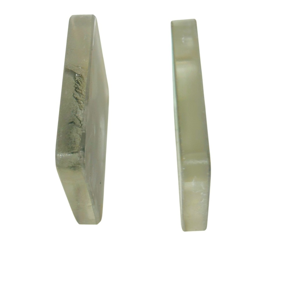2 Pcs Optical Reflective Mirror for AG Opticom Qualifier 14 Comparator OQ-14