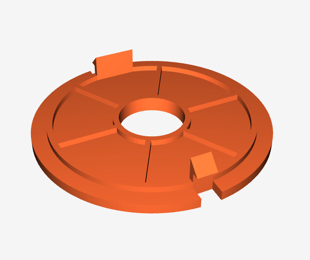 Router Table Insert Ring Set (2" OD) Fits Sears & Craftsman - Multiple Sizes