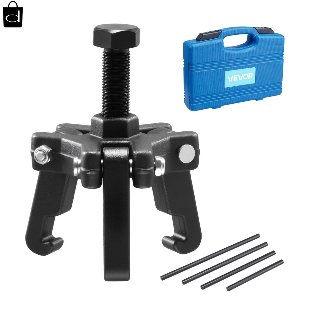 Harmonic Balancer Puller with Adjustable 3-Jaw Puller Kit, Forcing ... Fast Ship