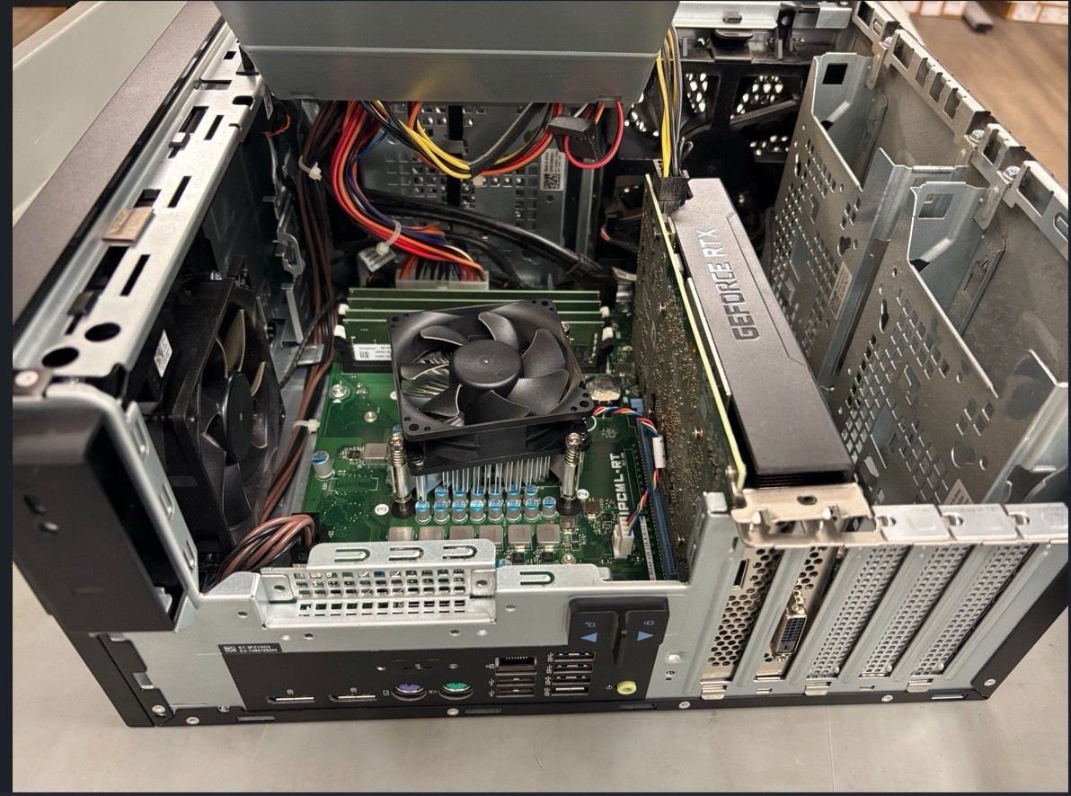 DELL PRECISION 3640 TOWER i7-10700 @ 2.9GHz, 32GB RAM, NO HDD/OS