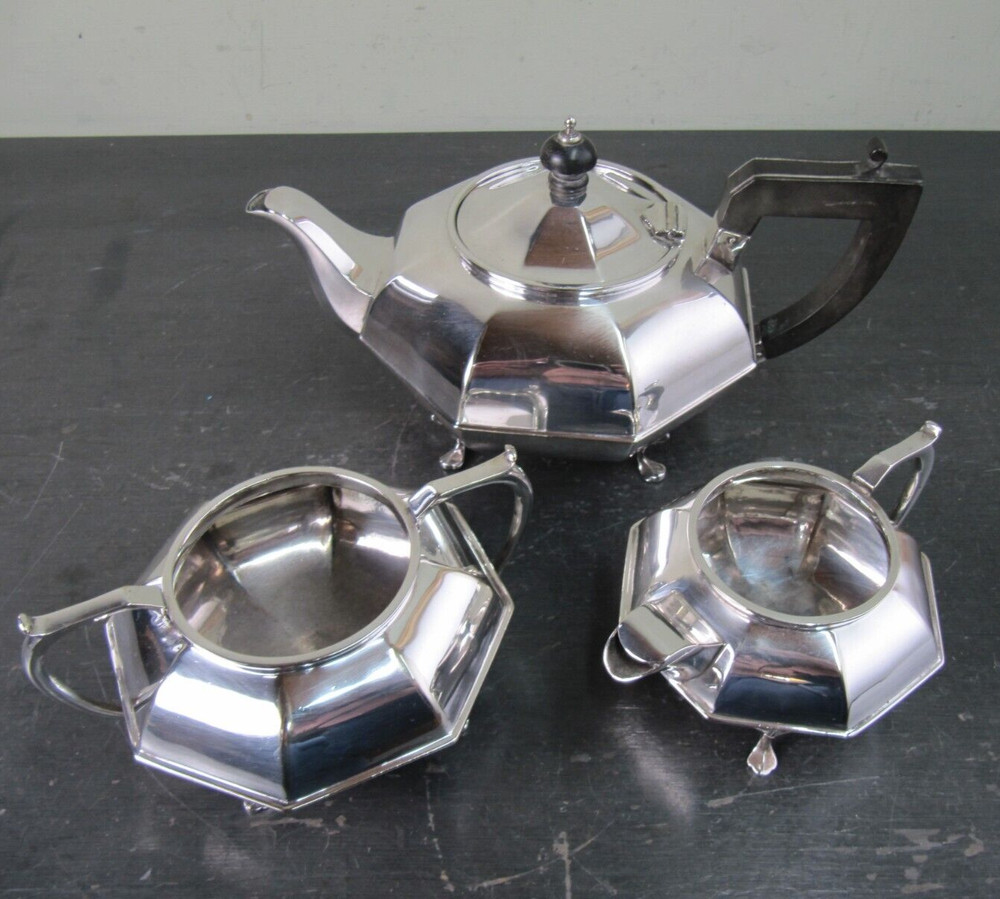 Vintage Edwardian EPNS Silver Plate Tea Set