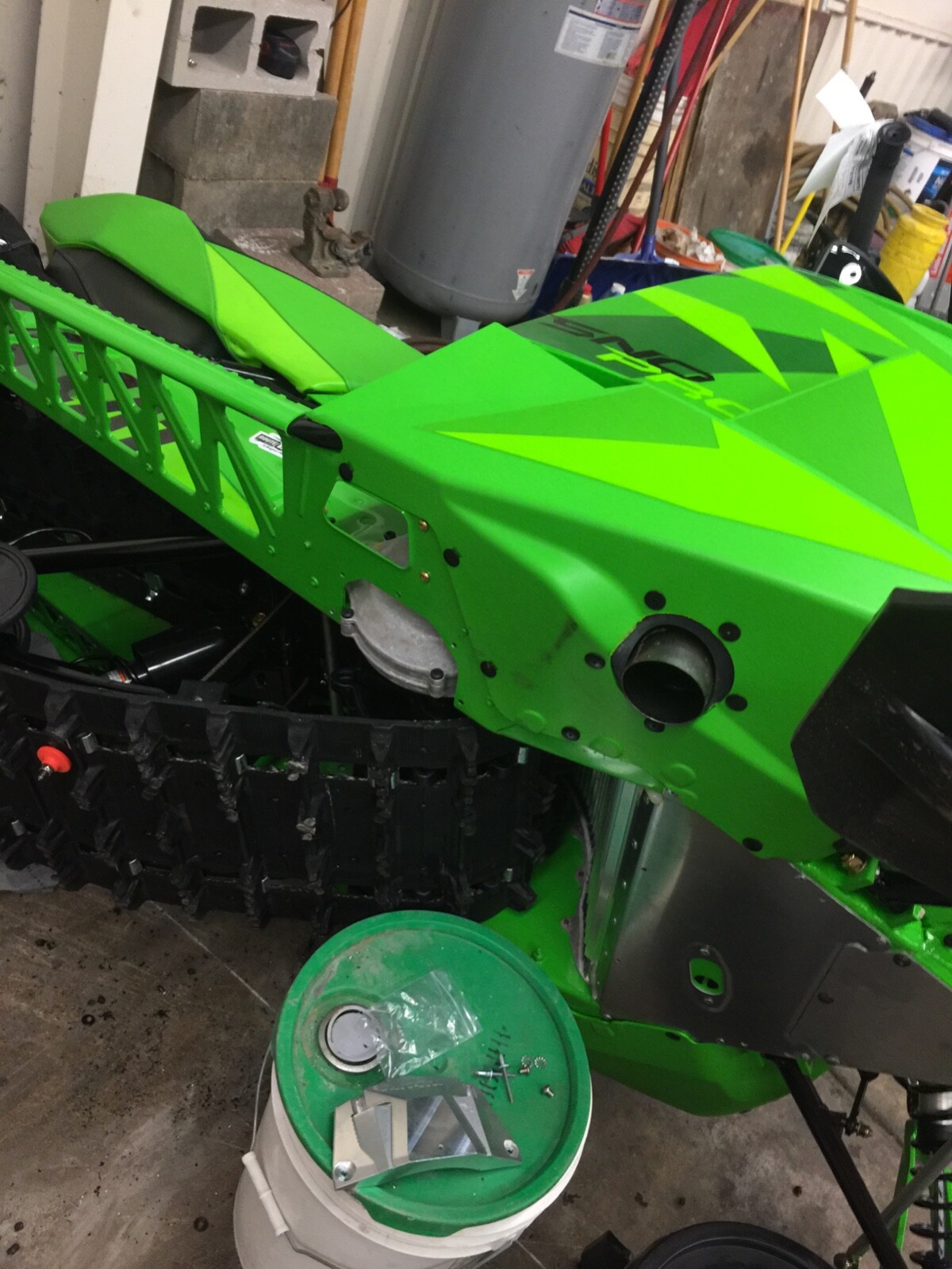 Arctic Cat & Yamaha Snowmobile Billet Chain case guard pickle protector