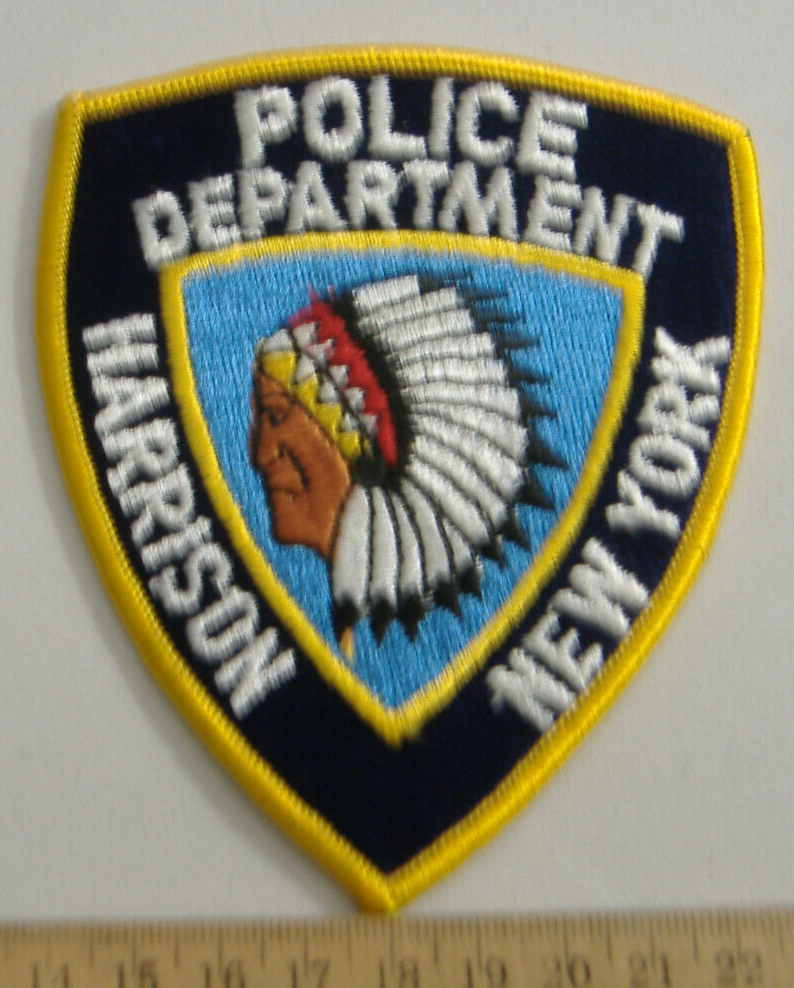 HARRISON POLICE NEW YORK FABRIC PATCH
