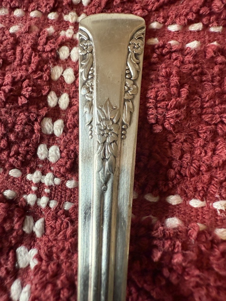 International Silver Camelia Silverplate Cold Meat Fork 1940 Replacement Serving