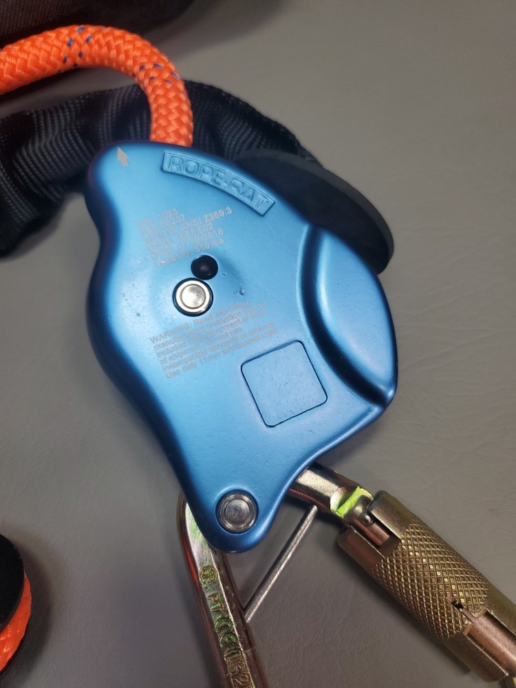 Falltech Tower Climber 6.5' Adjustable Positioning Lanyard Orange