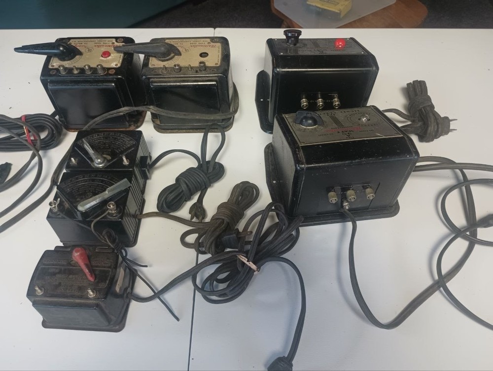 Lionel vintage transformer assortment