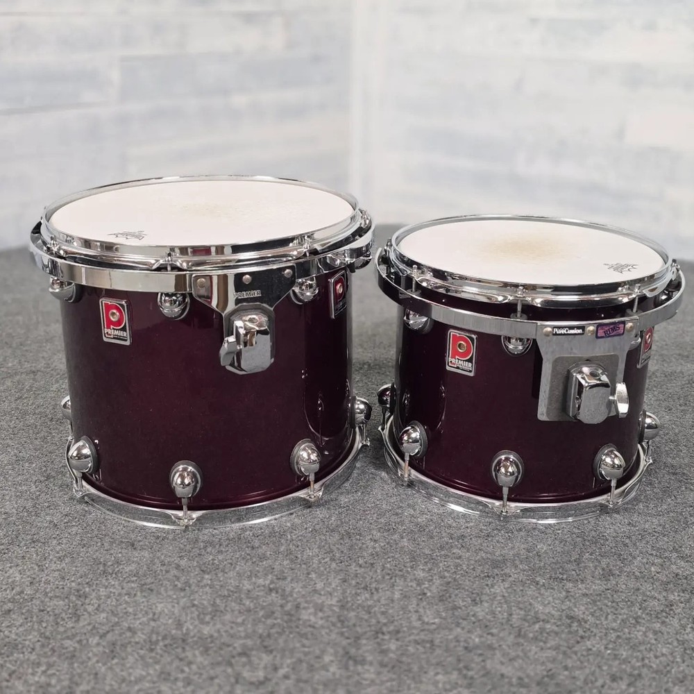 Used Premier Genista 7pc Drum Set - Very Good