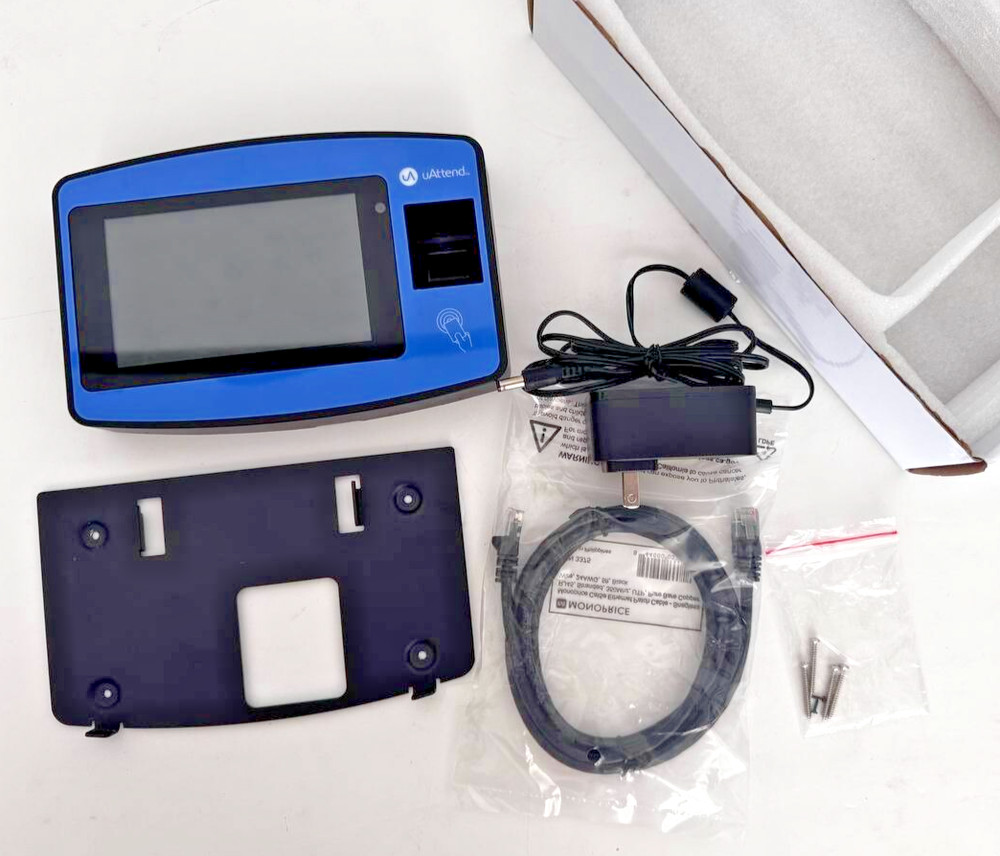 uAttend NX2500 Cloud-Based Attendance System with Optional Payroll Integration