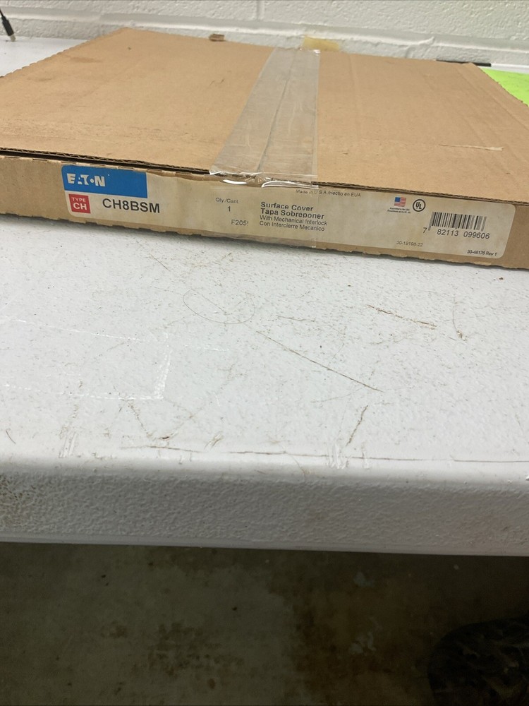 Eaton Panel Cover CH8BSM ECS