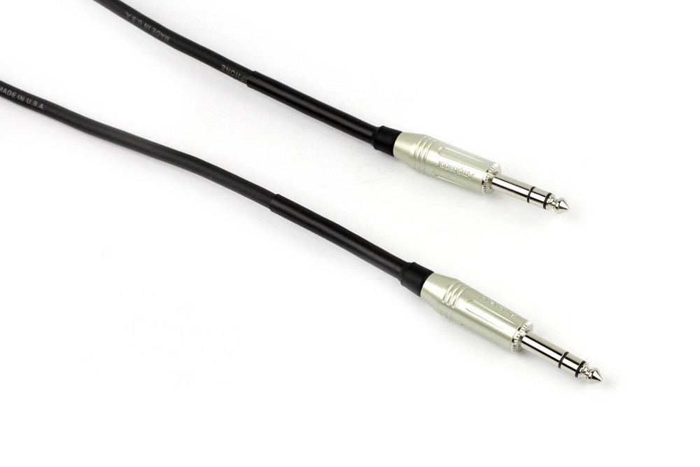 Vintage King Basic Studio Patch Cable TRS - TRS - 20'