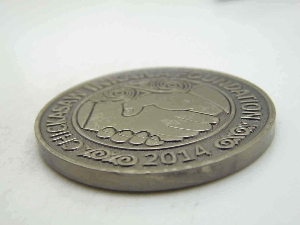 LEVI COLBERT CHICKASAW INKANA FOUNDATION CHALLENGE COIN