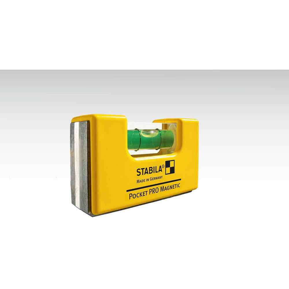 Stabila 11901 Magnetic Pocket Level with Holster: Single Bubble