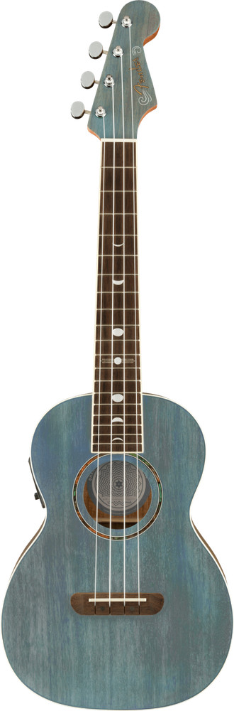 Fender Dhani Harrison Uke W/Bag - Turquoise