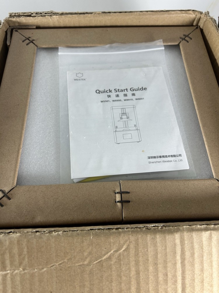 New Weistek W5501 LCD Resin 3D Printer User Friendly