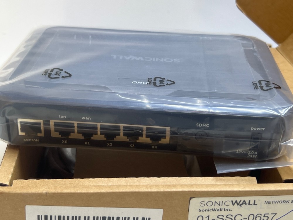 SonicWALL SOHO APL31-0B9 Network Security Firewall