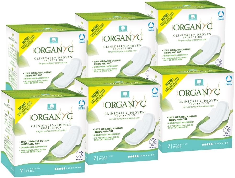 New Vers  Certified Organic Cotton Inside and Out Overnight