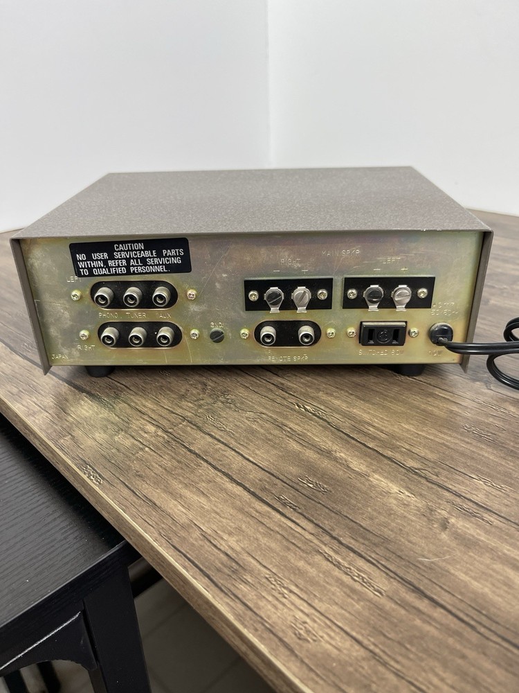 VTG Lafayette Stereo 10BCompact Solid State Bookshelf Stereo Amplifier~Nice