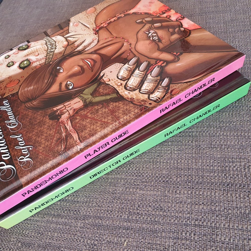 Pandemonio RPG Player Guide and Director Guide - 18+