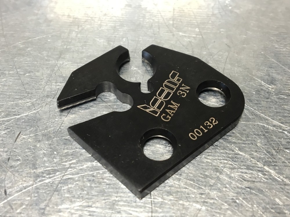 Iscar GAM 3N Cut-Grip Neutral External Parting Tool Adapter for Carbide Insert