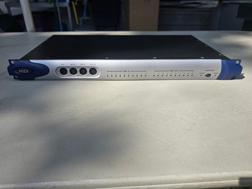 Avid Digidesign MIDI I/O interface.