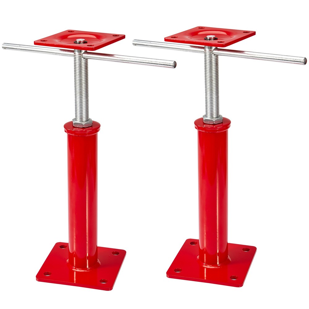 11"-16"Height Floor House Jacks Universal for Leveling Crawlspace Screw PoleJack