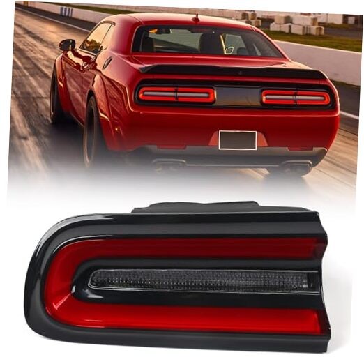 LH Outer Tail Light Compatible with Dodge Challenger 2015 Left Driver Side